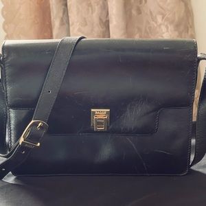 Vintage BALLY Made in ITALY 🇮🇹Mini LEATHER HANDBAG